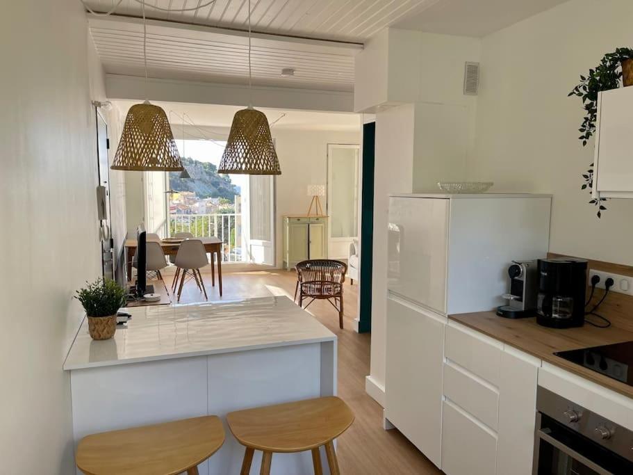 Ferienwohnung Panisse - Parking - Clim - Wifi Cassis Exterior foto